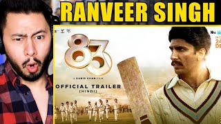 83 Official Trailer Reaction Ranveer Singh Deepika Padukone Pankaj Tripathi [upl. by Rinna]