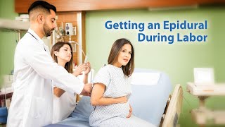 Getting an Epidural During Labor [upl. by Yseulte]