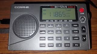 C Crane Skywave SSB2 Shortwave 083124 Voice of Korea in Japanese from Kujang North Korea [upl. by Cherie]