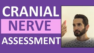 Cranial Nerve Examination Nursing  Cranial Nerve Assessment IXII 112 [upl. by O'Kelly275]