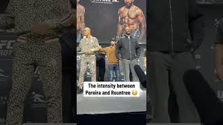 Pereira vs Rountree 😳 UFC307 [upl. by Azeel573]