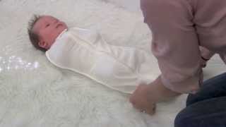 How to use the Woombie Baby Swaddle Demo [upl. by Normac]