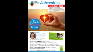 Jahresfest DiakonieGemeinschaft Puschendorf 2023  Trailer [upl. by Yong]