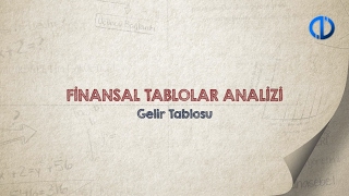 FİNANSAL TABLOLAR ANALİZİ  Ünite 1 Konu Anlatımı 2 [upl. by Pelagia992]