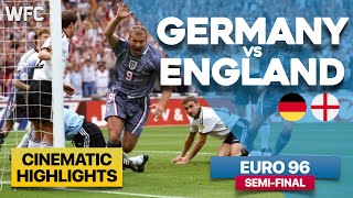 Germany 11 England 65  EURO 1996 SemiFinal Match  Highlights amp Best Moments [upl. by Yrelav]