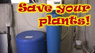 My water softener will kill my plants [upl. by Oetsira]