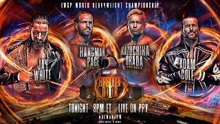 The IWGP World Heavyweight Title is on the Line  AEW x NJPW Forbidden Door LIVE Tonight on PPV [upl. by Billen]