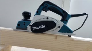 Makita KP0800 planer  unboxingreview and How to Use a PlanerWoodworking tool review [upl. by Heda341]