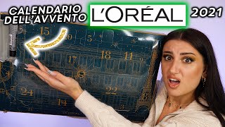 CALENDARIO DELLAVVENTO LOREAL 2021 🎁 [upl. by Assert]