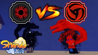 Shindo Life RISER INFERNO vs BANKAI INFERNO  BATTLE of the DEMONS [upl. by Saudra112]