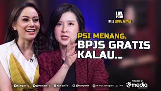 Dihujat Netizen Jika PSI Menang Maka BPJS Gratis  Livi On Point [upl. by Ybsorc]