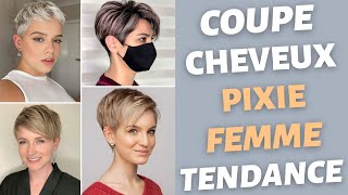 COUPE DE CHEVEUX PIXIE 2023 TENDANCE  ANNE BLANC [upl. by Nahpets]