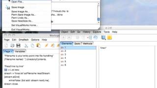 Tutorial VisualWorks Core Libraries  File Handling in Smalltalk [upl. by Evetta]