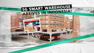 Smart 5G Warehouse Future of Logistics [upl. by Bellina]