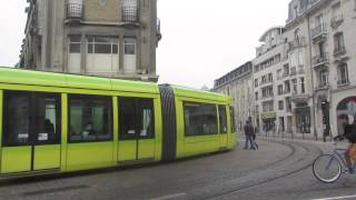 Trams in Reims France [upl. by Ennagroeg]