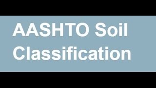 Soil classification by AASHTO method Math 2 [upl. by Wolfe]