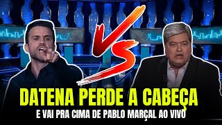 Datena EXPLODE e Enfrenta Pablo Marçal AO VIVO no Debate de São Paulo [upl. by Menzies]