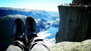 VISIT NORWAY【PULPIT ROCK Preikestolen】HIKE September [upl. by Darum]