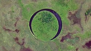 This Lake Is Home To A Bizarre quotFloating Eyequot Island [upl. by Onitram]