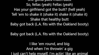 Sir Mix A Lot  Baby Got Back  Lyrics Scrolling [upl. by Akram]