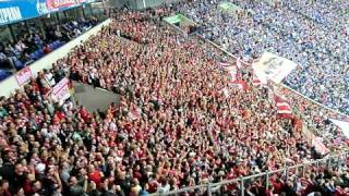 Ein Schuss ein Tor die Bayern Auf Schalke in HD Wir singen und tanzen auf jedem Fussballplatz [upl. by Aettam99]