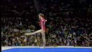 Svetlana Boginskaya 1988 Olympics compulsory floor [upl. by Roe173]