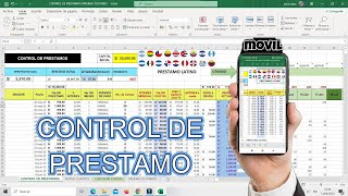 👉Control de Prestamos plantilla para prestamistas Paga diario Gota a Gota Pestamista Informal💵 [upl. by Gnod]