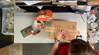 POV of a Target Team Member  Packing Targetcom Orders [upl. by Eivla]