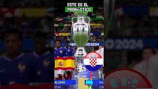 ⚽ Pronóstico ESPAÑA vs CROACIA HOY 🏆 Eurocopa 2024 futbol euro2024 copaamerica [upl. by Guntar]