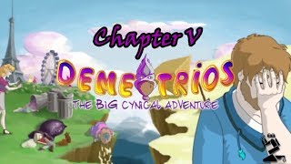 Demetrios The BIG Cynical Adventure  Chapter 5  platinum trophy 100 walkthrough [upl. by Aikkan694]