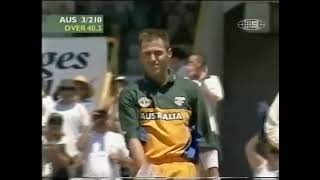 Damien Martyn 144 vs Zimbabwe 200001 Perth  Robelindacom [upl. by Ainattirb]