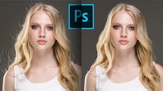 3 Steps to Remove Flyaway Hair FAST in Photoshop [upl. by Trueblood204]