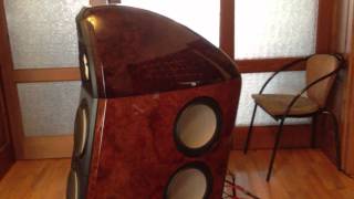 DIY Loudspeakers Accuton Drivers Digital DSP Active Crossover [upl. by Bunny]