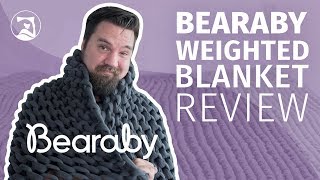 Bearaby Napper Weighted Blanket Review  Unique And Effective [upl. by Nazus]