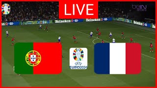 🔴PORTUGAL gégen FRANCE LIVE VIERTELFINALE I UEFA EURO 2024 I LIVE FUSSBALLSPIEL HEUTE  EN DIRECT [upl. by Ilene558]