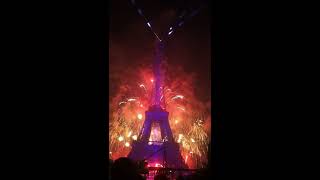 feu dartifice  Paris  14 juillet 2017 [upl. by Reagen728]