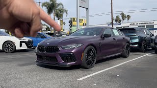 Buying a 200k BMW M8 Competition [upl. by Eenot704]