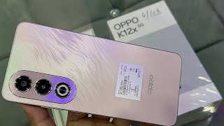 Oppo K12x 5G Father Pink Unboxing First impressions amp Review 🔥  Oppo K12x 5G Price Spec amp More [upl. by Woodley]