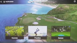 Foresight Sports FSX Play Settings and Features overview [upl. by Eiclud]