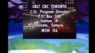 CBC CBLT Sign Off 1991 [upl. by Ferdie]