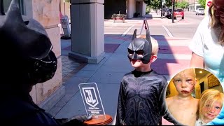 Bridger Walker became a worldwide inspiration amp a visit from Batman himself Batman of Spring Hill [upl. by Ecela]