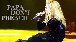 Madonna  Papa Dont Preach Live from Miami Florida  The MDNA Tour  HD [upl. by Lerad231]