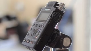 TASCAM DR 100 MK II GRAVADOR PROFISSIONAL  LINEAR PCM RECORDER  quotUnboxingquot [upl. by Sirdi]