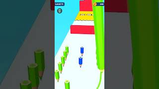 Colour Pencile Run Gameplay Android Part 2  shorts games trending funny gaming mobilegame [upl. by Amimej]