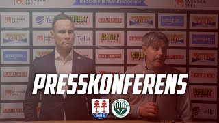 Presskonferens Timrå IK  Frölunda HC [upl. by Tessi]