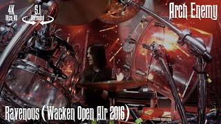 Arch Enemy  Ravenous Wacken Open Air 2016 51 Surround  4K Remastered [upl. by Aynos]