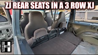 3 Row Jeep XJ Seating Configuration  Beach Jeep Sneak Peak [upl. by Dnomyad335]