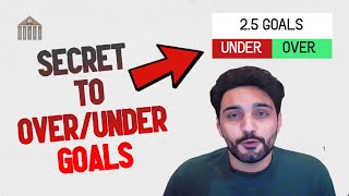 SECRET TO OVERUNDER GOALS  Football Betting Tips and Strategies [upl. by Ronoel]