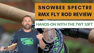 Snowbee Spectre RMX Fly Rod Review HANDSON [upl. by Dadivitan]