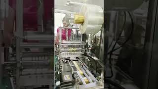 3D cling film wrapping machine for tea box and coffee case [upl. by Shull]